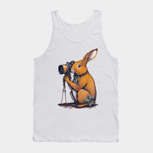 Rabbit  Photographer Tank Top